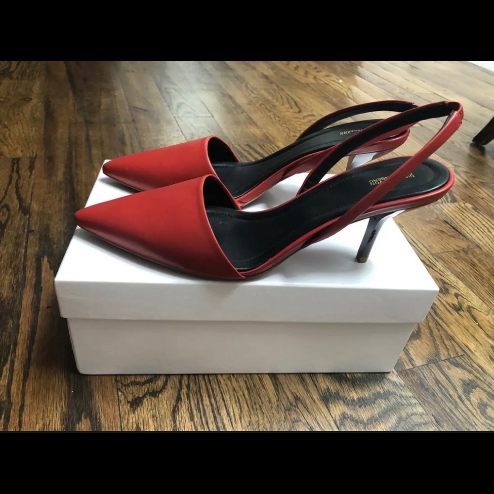 Diane Von Furstenberg Mortelle slingback pumps